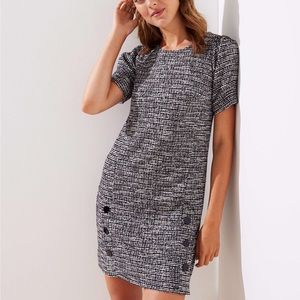 Loft Tweed Sheath Dress